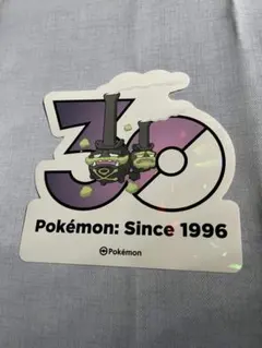 韓国限定 ポケモン 30周年記念 ステッカー ガラルマタドガス