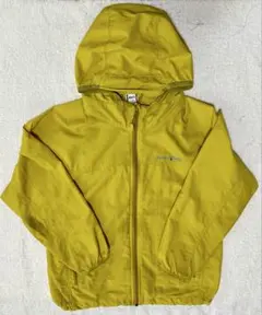 mont-bell＊キッズ120cm＊フード付きO.D.パーカー＊イエロー