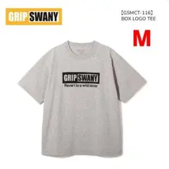 グリップスワニー ボックスロゴTシャツ グレー M　GSMCT-116のサムネイル