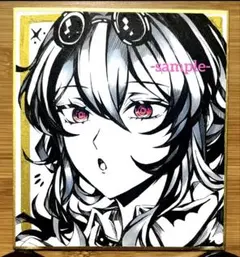 崩壊スターレイル　カフカ　アナログ　手描きイラスト　ファンアート