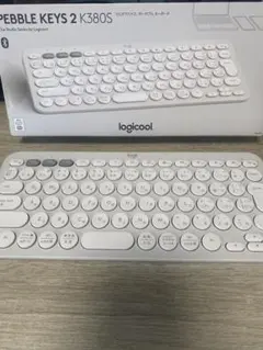 ロジクール ワイヤレスキーボード PEBBLE KEYS 2 K380sOWのサムネイル