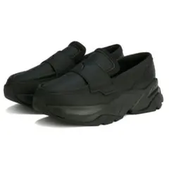 PUMA ウィメンズローファー スニーカー　ブラック