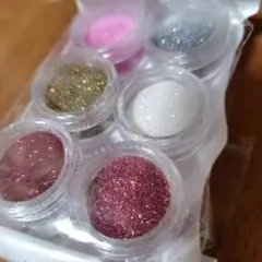 ★ラメ 6個セット レジン用品 まとめ売り