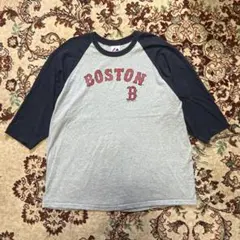 MLB メジャーリーグ　野球　スポーツ　ラグランスリーブ　ボストン　Tシャツのサムネイル