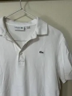 ラコステ　シャツ　ホワイト　メンズs