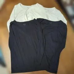 UNIQLOヒートテック 長袖アンダーシャツ 140cm 4枚セット