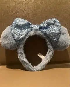 ディズニー　フェイクファー　ミニー耳型カチューシャ