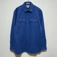 エルエルビーン　ヘビーシャモアクロスシャツ　トラディショナルフィット　トール