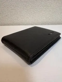 黒の折りたたみカードケース　9枚収納