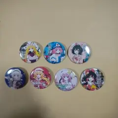 東方Project　缶バッジ n 7点