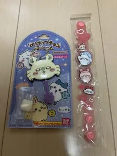 モモンガ　ロリポップチョコチャーム　モモンガ＆カニちゃんラバーバンド