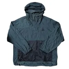 NIKE ACG ナイロンジャケット　マウンテンパーカー 90s NIKE ACG Nylon Mountain Parka 蛍光黄青 M相当 ナイキ