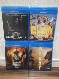 ブルーレイ欠品 パージ アンビュランス ビースト フォールガイ DVD