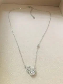 ネックレス シルバーカラー ストーン装飾 - メルカリ
