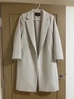 INDIVI アイボリー チェスターコート 05サイズ（XXS）ウール100%