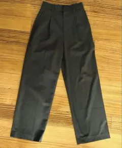 ワイドタックパンツ ワイドパンツ