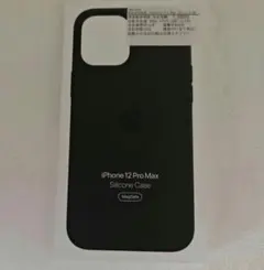 D11)iPhone 12 Pro Max シリコンケース ブラック