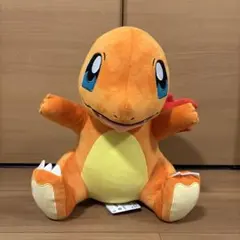 ポケットモンスター　ヒトカゲ　めちゃもふぐっとぬいぐるみ　元気いっぱい