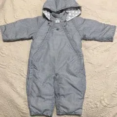 BeBe カバーオール ロンパース ジャンプスーツ　グレー