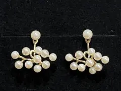 2way パールピアス　チタンポストのサムネイル