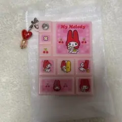 マイメロ　シークレットタイルシール風ミニミラー