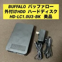 Buffalo外付けハードディスクHDD HD-LC1.0U3-BKC - メルカリ