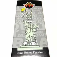 90s WB バックスバニー自由の女神 ビンテージスタチュー 新品 箱付き 希少☆ワーナーブラザーズ バックスバニー 自由の女神像 フィギュア