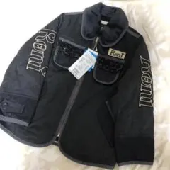 新品 RONI 黒 ジャケット 裏ボア コート