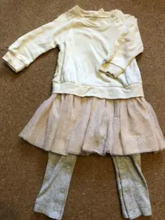 【新品未使用】レースチュニックロンパース