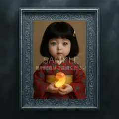 【特級呪物】チョウピラコ様宿る“いちまさま”幸運を呼ぶ写心画