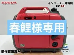 2025年最新】ホンダ発電機eu16iの人気アイテム - メルカリ