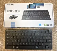 ELECOM Bluetooth コンパクトキーボード TK-FBP102BK