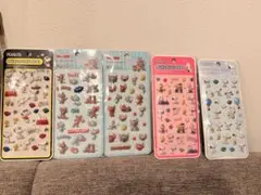 ぷくぷくシール トムとジェリー スヌーピー セット