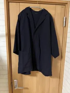 洗いざらしサッカー織りテーラードカラー半袖シャツ MUJI laboのサムネイル