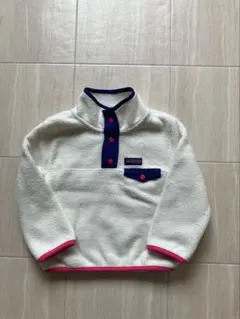 フリース ボタン付きハイネックアウター