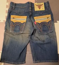 EDWIN 短パンデニム ダークブルー