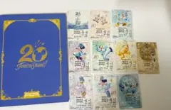 ディズニーシー 20周年 フリーきっぷ グランドフィナーレ コンプリート