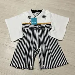【新品未使用・タグ付き】Aenak 袴風 70 ロンパース