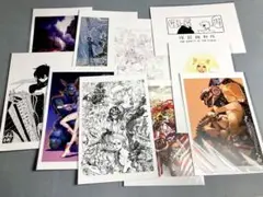 【新品】士郎正宗の世界展 会場限定 ポストカード トリビュート 10枚セット