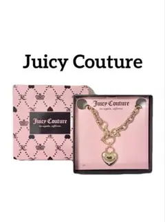 新品＊正規品 Juicy Couture ネックレス ハート ビジュー ゴールドのサムネイル