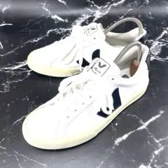 VEJA スニーカー ホワイト ネイビー レディース 23.0のサムネイル