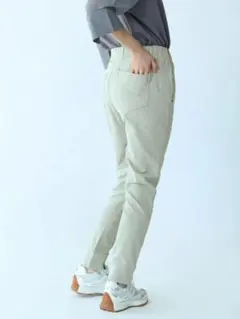 LASUD 裾スリットパンツ　グレー　未使用　タグ付きのサムネイル