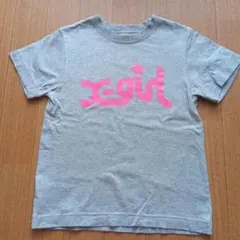 ★X-girl first stage Tシャツ グレー 5T　110センチのサムネイル