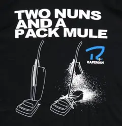 RAPEMAN Tシャツ　shellac　big black S. Albini