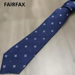 FAIRFAX フェアファクス ネクタイ ネイビー ビジネス