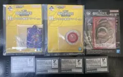 1番くじ　ワンピース　H賞　アクリル雑貨アソート２点、Ｇ賞　1点