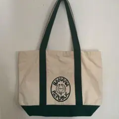 バナナリパブリック　トートバッグ グリーン　非売品　岸優太　バナリパ