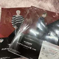 SEVENTEEN THE8 ミンハオ クリアファイル 下敷き セット ② SEVENTEEN セブチ THE8 ミンハオ トレカ セット セブチ クリア