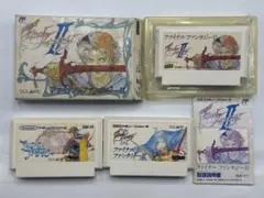 ファミコンソフトFF ファイナルファンタジーⅠ、Ⅱ、Ⅲ Ⅱのみ箱説明書1 2 3