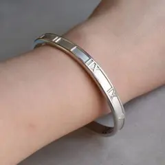 訳あり国内正規品ティファニーバングルブレスレット オールドアトラス